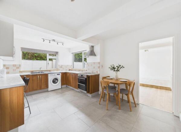 Dining Kitchen (Virtually Furnished)