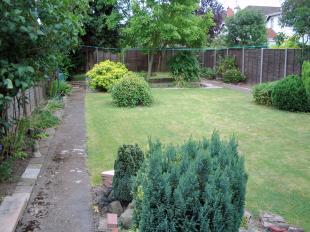 Rear garden