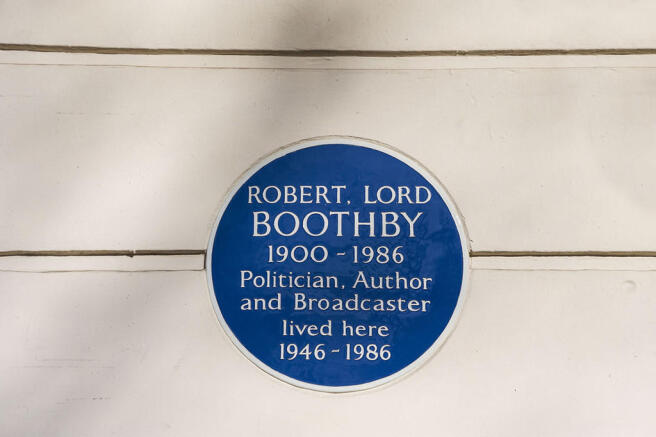 Blue plaque