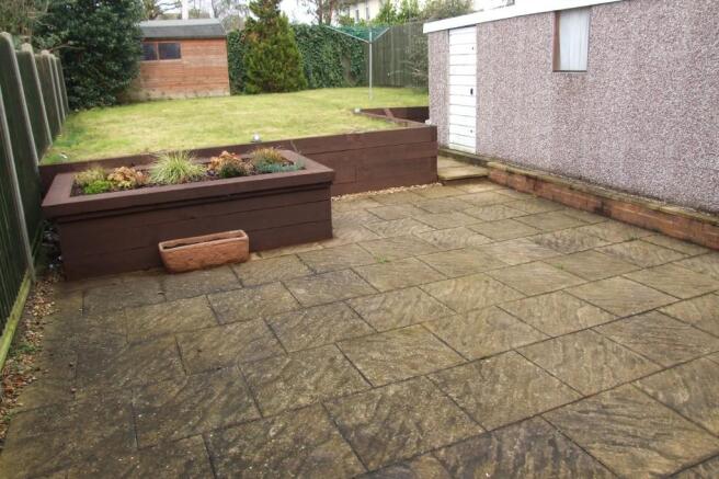 Rear garden