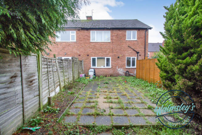 Rear gardens