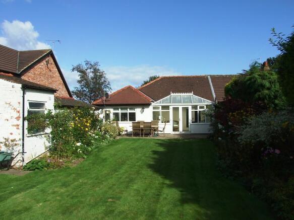 rear garden view