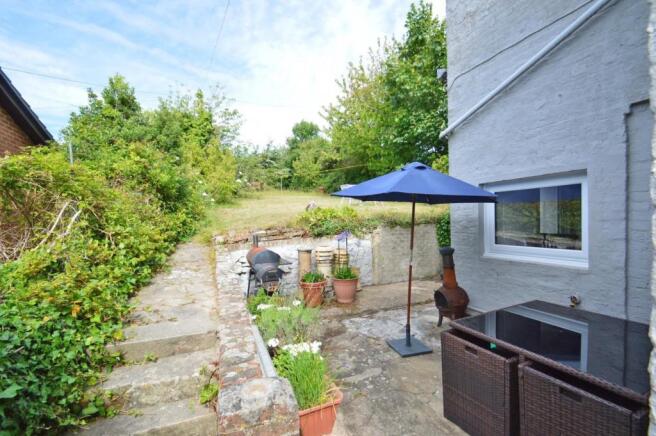 Rear terrace