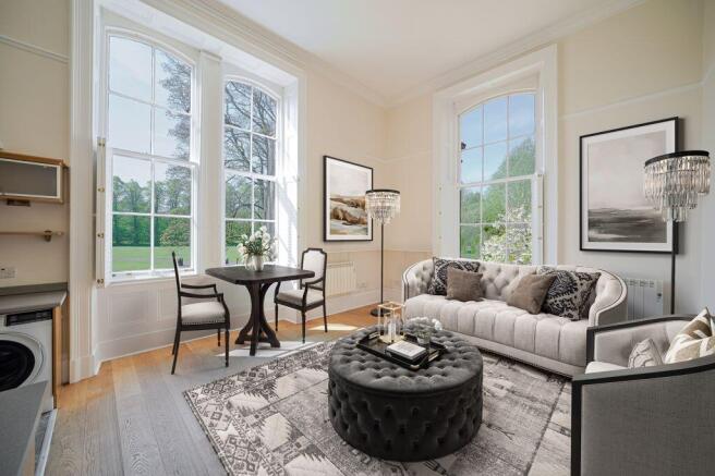 Open plan living kitchen