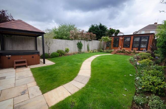 Rear garden