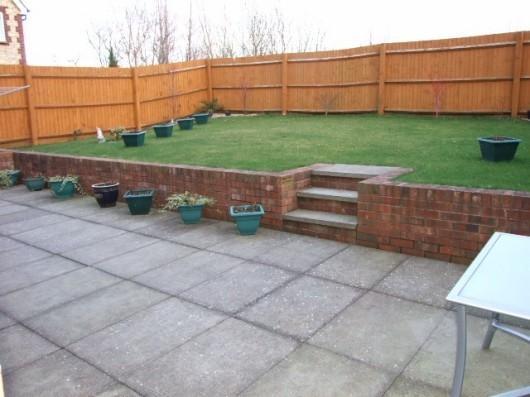 Rear garden