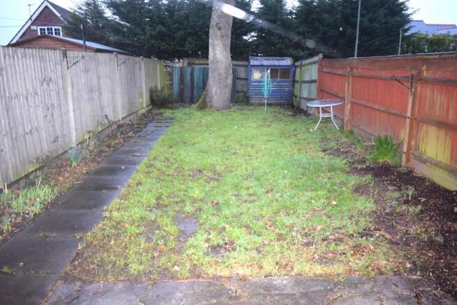 Rear garden