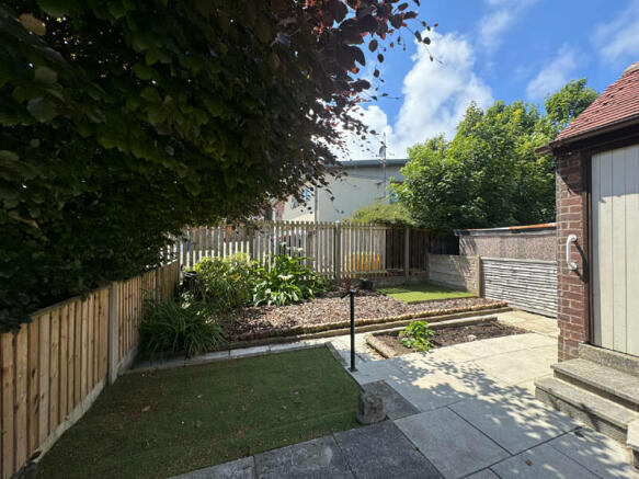 Rear of Property