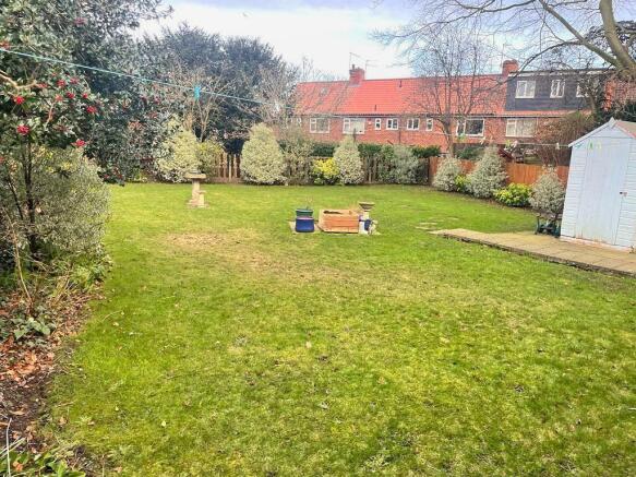 Rear garden