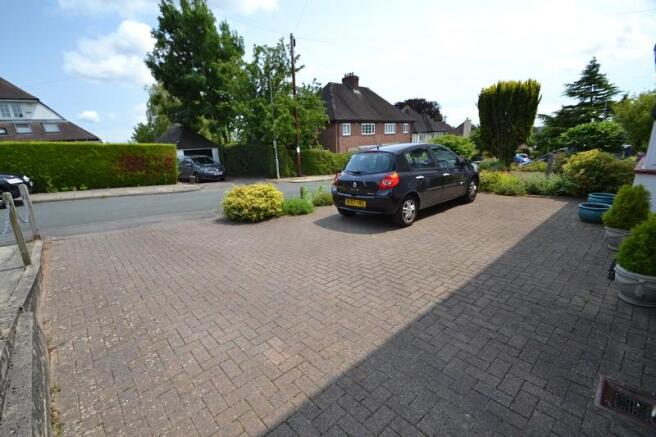 Driveway and entrance