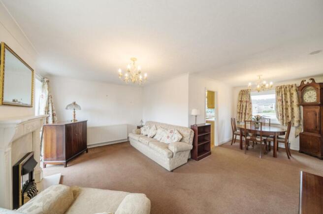 Living Room & Dining Area