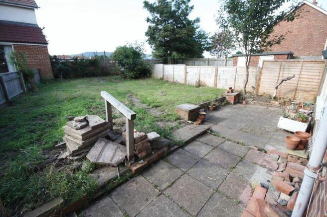 Rear garden