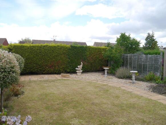 Rear garden