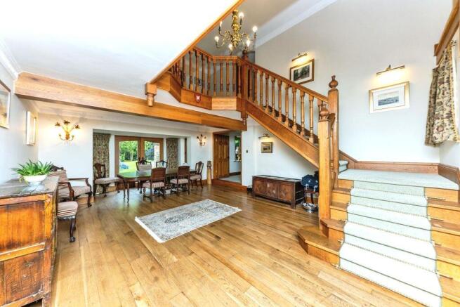 Beautiful reception hallway
