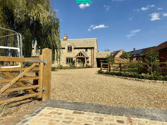 Entrance driveway
