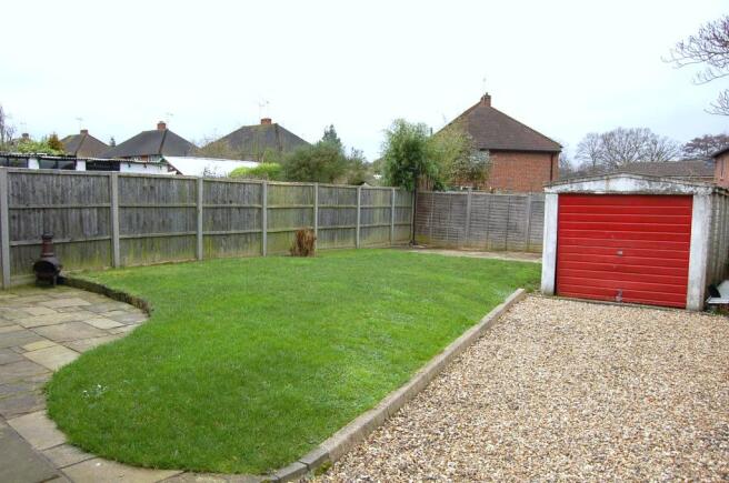Rear garden