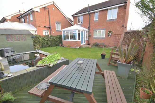 Rear garden