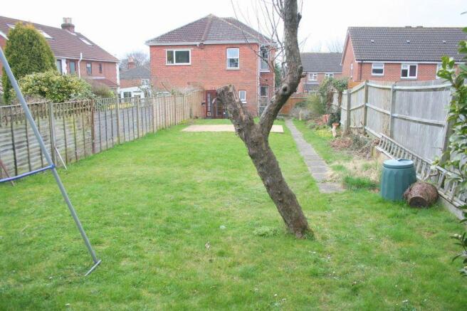 Rear of Property