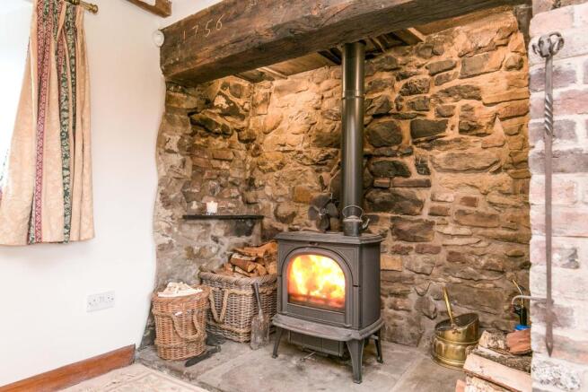 Inglenook fireplace