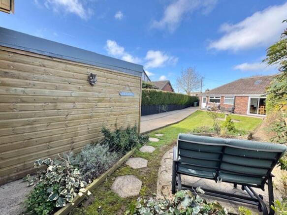 Rear garden