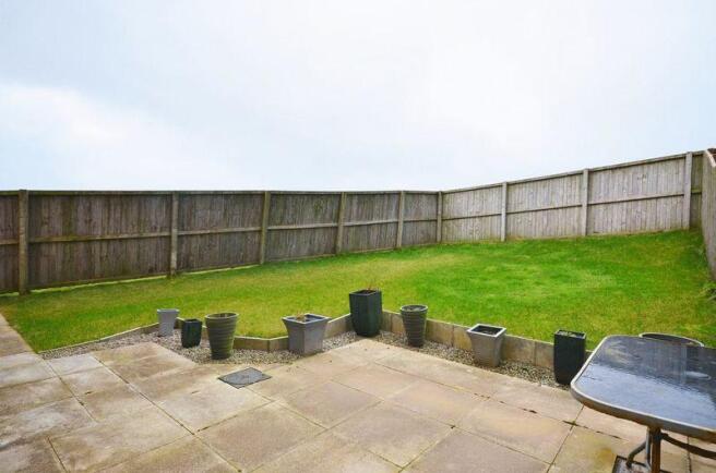 Rear garden