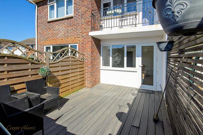 Private patio