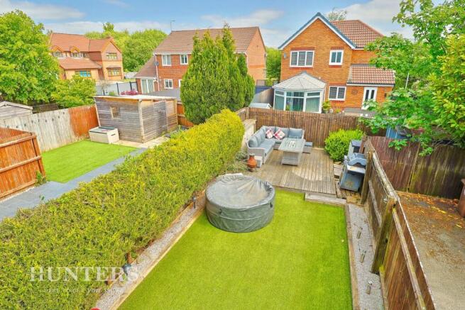 Rear garden