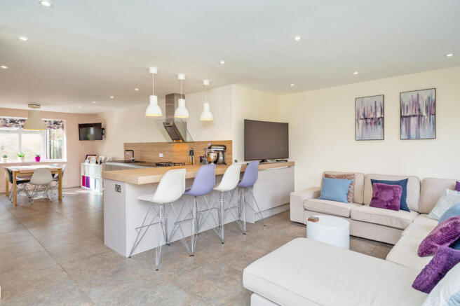 Family Room  & Kitchen Diner