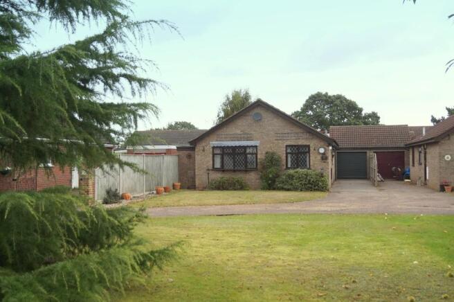 Front of bungalow