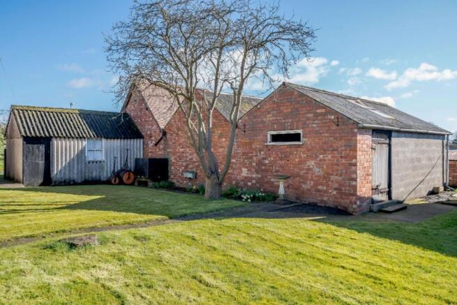 Rear of outbuildings