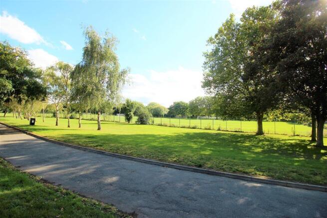View of park from Garden