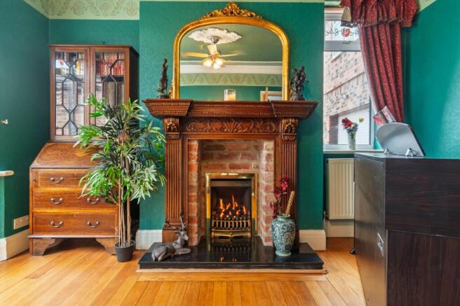 Feature fireplace