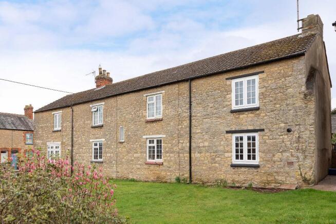 Rear of property