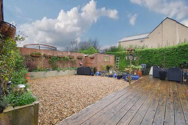 Rear garden