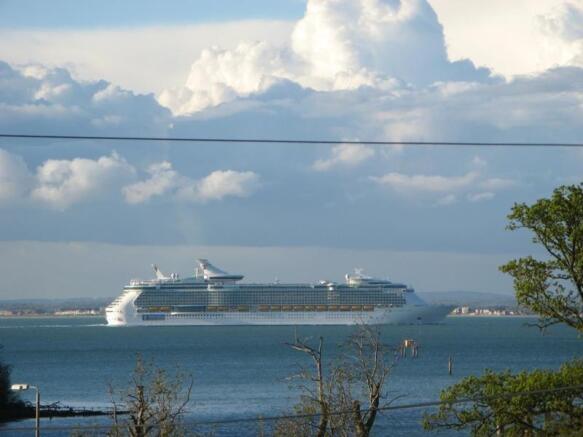 Zoomed in sea view