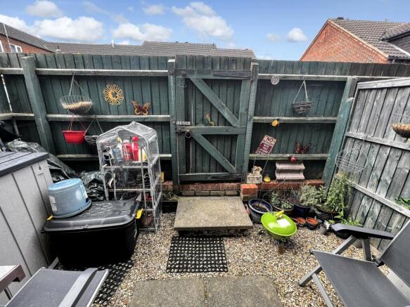 Garden at Back