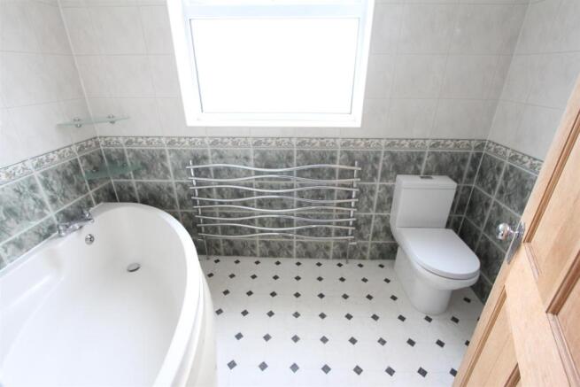Bathroom to rear