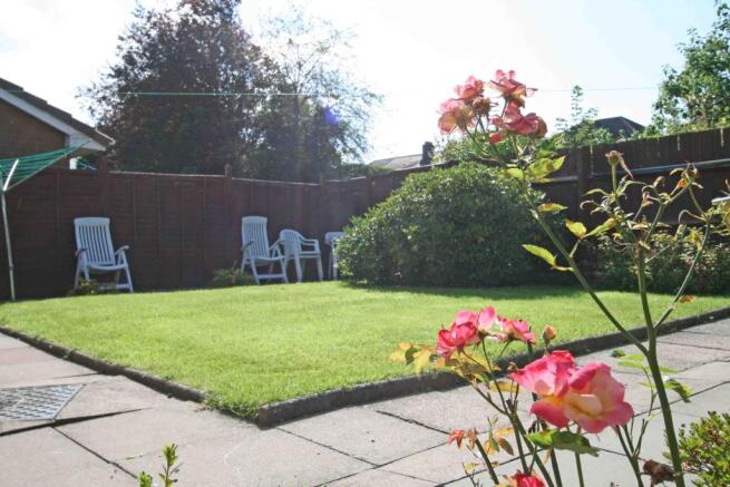 Lawned area