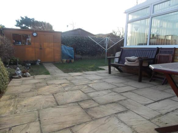 Rear garden
