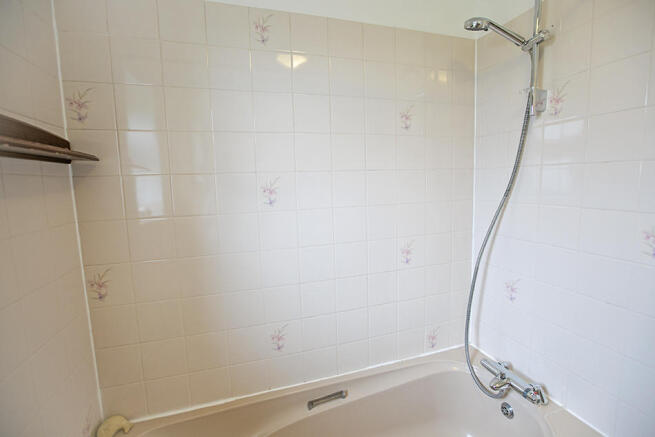 Over bath shower