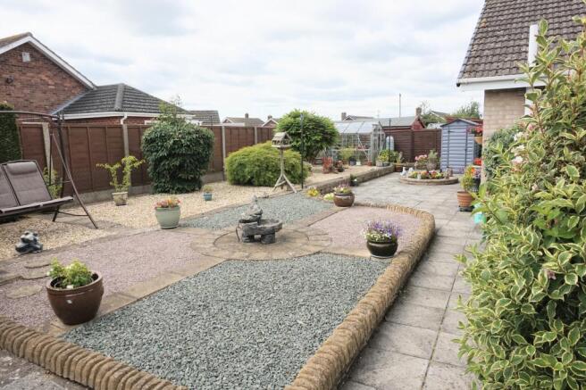 Rear garden