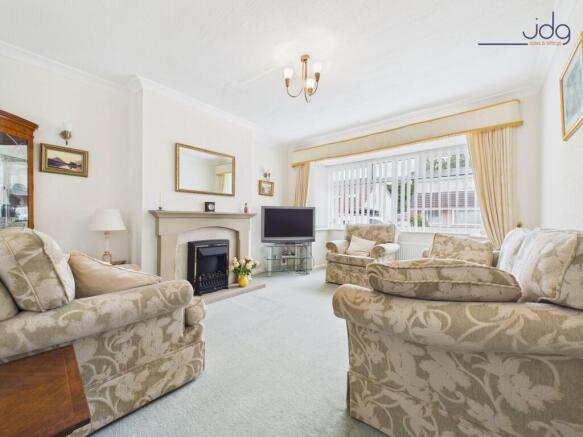 Living Room with Fireplace
