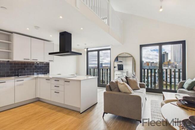 Living/Kitchen Area