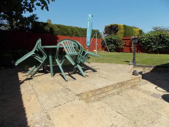 Rear garden