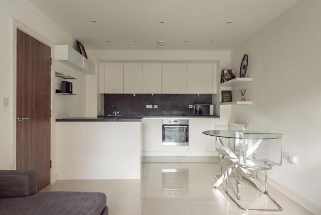 Open-plan living area