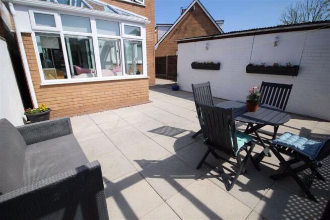 Second view of the rear garden