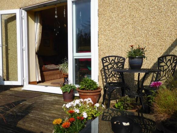 Raised terrace