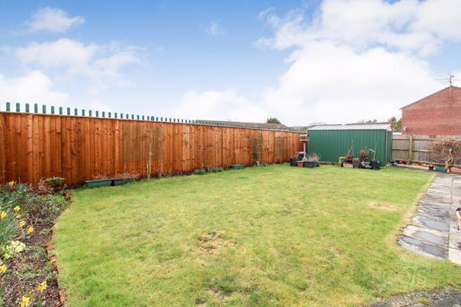 Rear garden