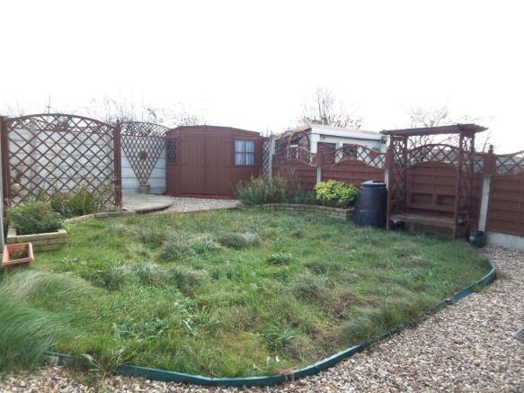 Rear garden