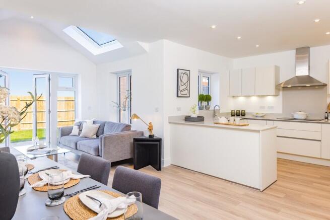 the laurel - kitchen family room - plot 173